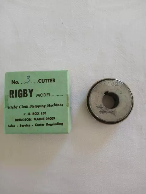 Cabezal de corte vintage para máquina de desmontaje de tela #3 RC3