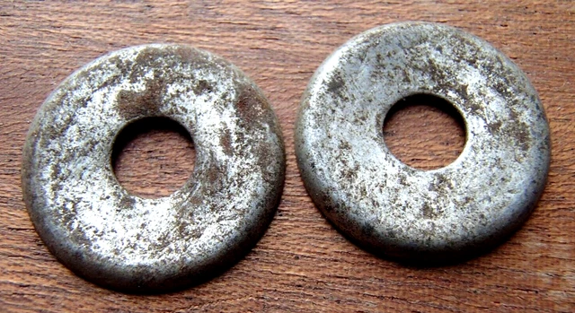 Vintage Rear Gear Jockey Wheel Washer Plates Handy Rare Retro Spares