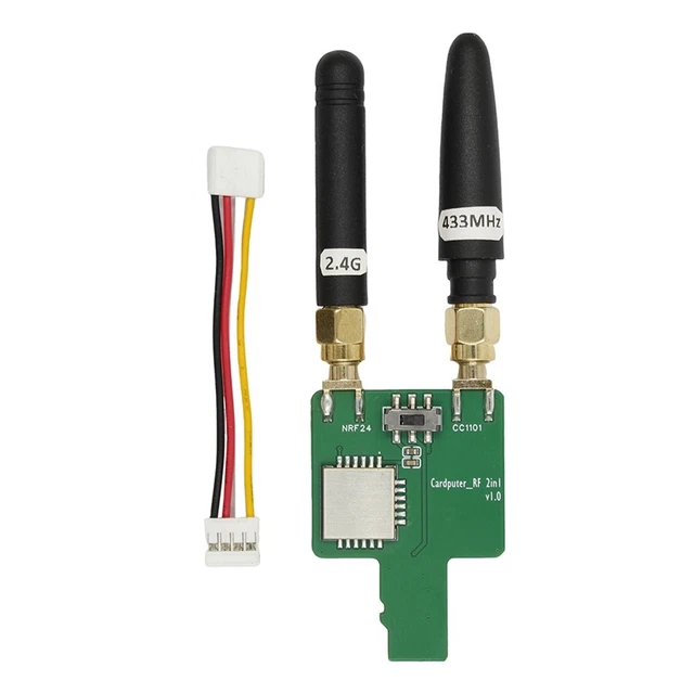 BRUCE FIRMWARE COMPATIBLE 433MHz CC1101 RF Module 2in1 for M5Stack ...