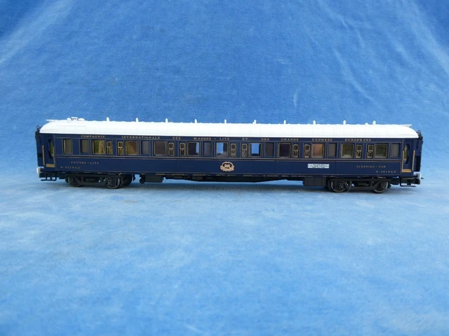 DC092 JOUEF 863 Train Ho 1/87 Voiture lits CIWL 3862 & GEE 3933