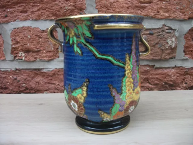 Crown Devon Fieldings Beautiful Bright Art Deco Lustre Vase Pattern Number 2764