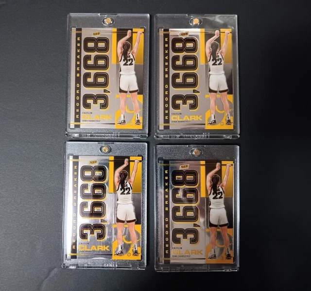 Caitlin Clark 2024 Panini Collection Record Breaker #RBCC RC Iowa PSA 9 MINT