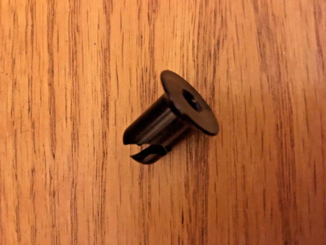 10 BLACK  ALUM. 7/16" BY.500" 1/4 Quick Turn  ALLEN FLUSH HEAD Dzus