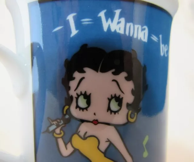 Betty Boop Mug  Boop Oop A Doop  Fine Porcelain Collector Mug Danbury Mint