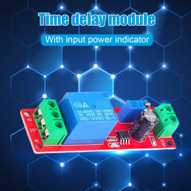 BESTEP NE555 Delay Module 0 To 10 Second Time Delay Module Onboard Equipment 2