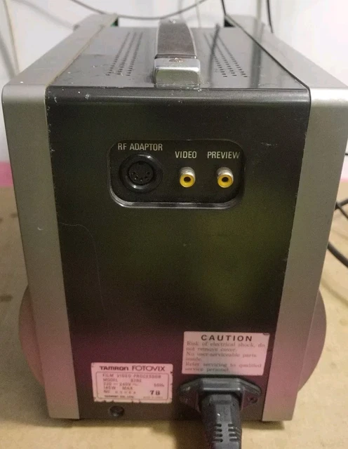 Tamron Fotovix Film Video Processor Model 87RE - Projecteur Film Fixe, Excellent état