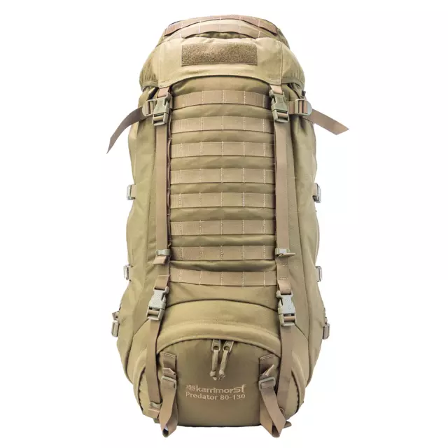 Karrimor SF Predator 80-130 PLCE Patrouillenpaket Rucksack Militär Armee Kojote hellbraun