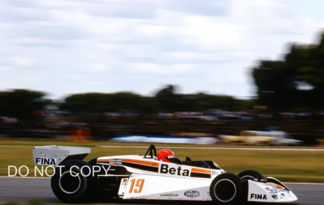 Vittorio Brambilla Scala Surtees TS19 Scorrimento 1978 Argentina Grand Prix 35MM
