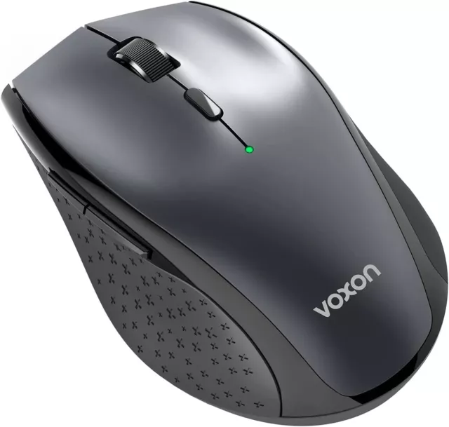 Wireless Mouse PC Laptop Gaming Ergonomic Silent Click USB 2.4G VOXON