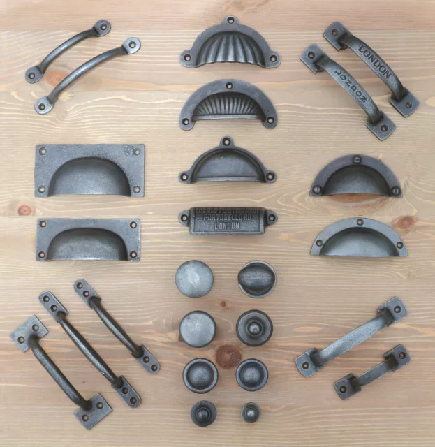 Gusseisen Truhe Schublade Türgriffe & Knöpfe Kleiderschrank Küche Schrank Schrank