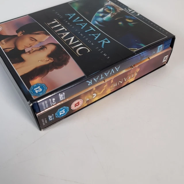 AVATAR AND TITANIC 3D Blu Ray Box Set Region Free £17.66 PicClick UK