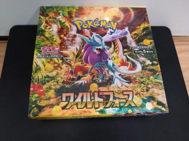 Booster Box Pokemon Wild Force Sv5K Coreano - Carte Collezionabili Edizioni Coreane, Perfette Per Giocatori E Collezionisti