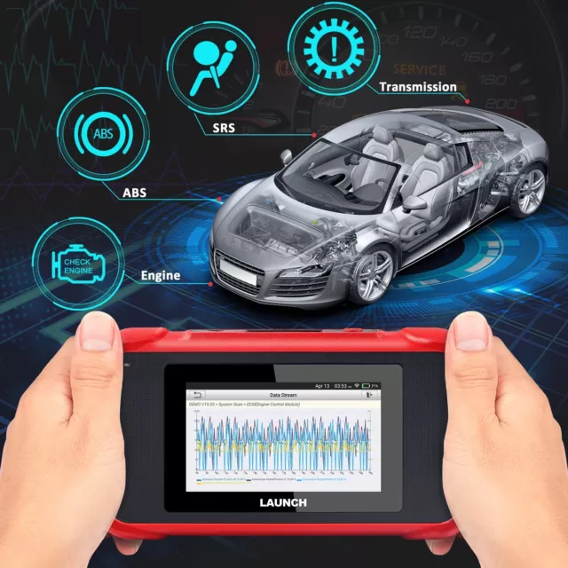 2024 LAUNCH CRP129E CRP129X Profi KFZ Diagnosegerät Auto OBD2 Scanner SAS ABS 2