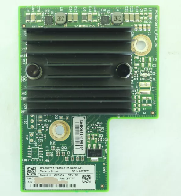 Dell Mellanox ConnectX-3 Pro Mezzanine Carte 0577PT