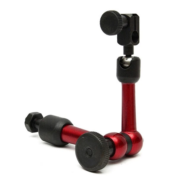 Comparateur à Cadran Avec Support Magnétique Flexible - Outil De Mesure De Précision Pour Tour Ou Fraiseuse