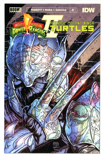 Mighty Morphin Power Rangers / Teenage Mutant Ninja Turtles II #2 Boom! Studios
