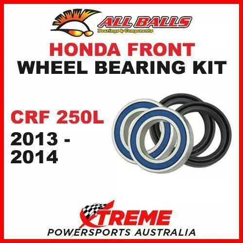 MX Front Wheel Bearing Kit Honda CRF250L CRF 250L 2013-2014 Moto, All Balls 25-1