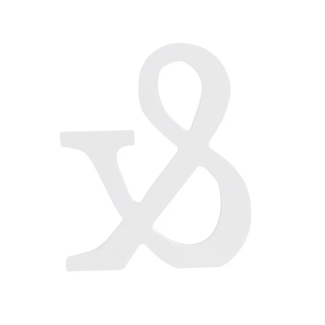 Freestanding Wooden Wood Alphabet Letter Heart Wedding Birthday Party Home Decor