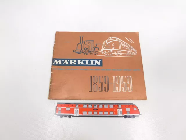 DK659-0,5 # Märklin H0 Katalog 100 Ans 1859 - 1959 Sans Coupon 3001 Lok etc