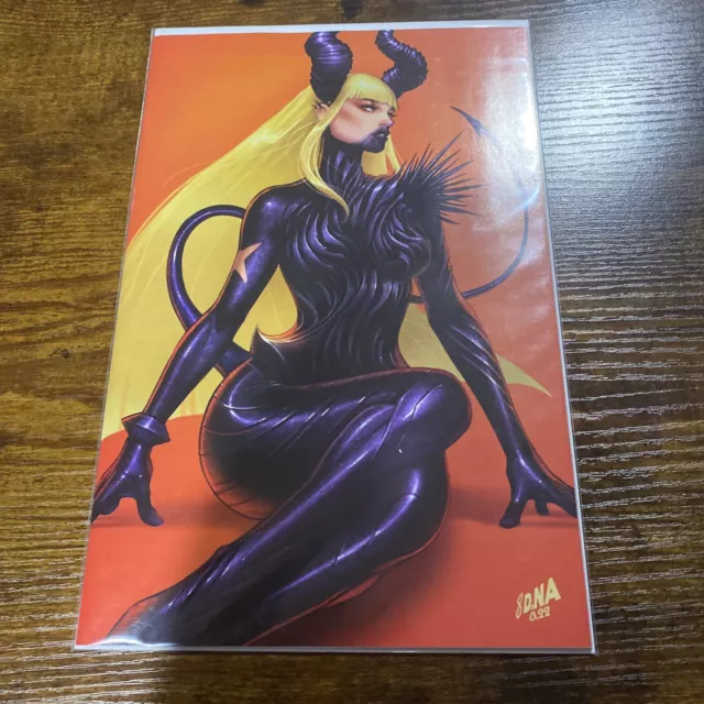 Axe Judgment Day #5 * Nm+ * David Nakayama Virgin Variant X-Men Magik Demon 🔥🔥