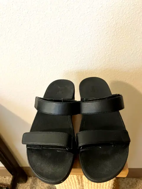 FIT FLOP Black Size 7 Womens  Sandals Comfort Shoes VGC