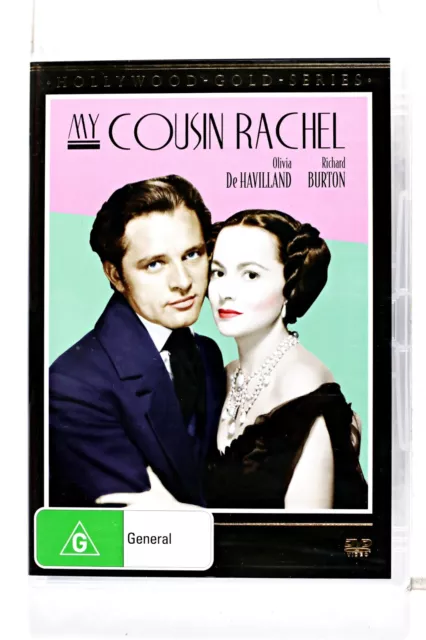 My Cousin Rachel - Richard Burton : Region 4 DVD New Sealed