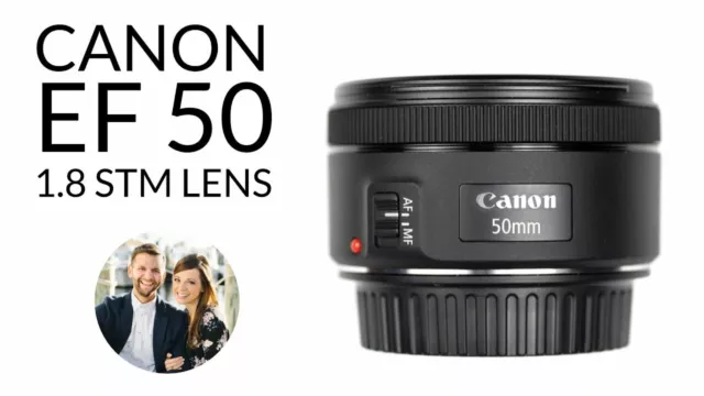 MINT Canon EF 50mm f/1.8 STM Lens 0570C005AA