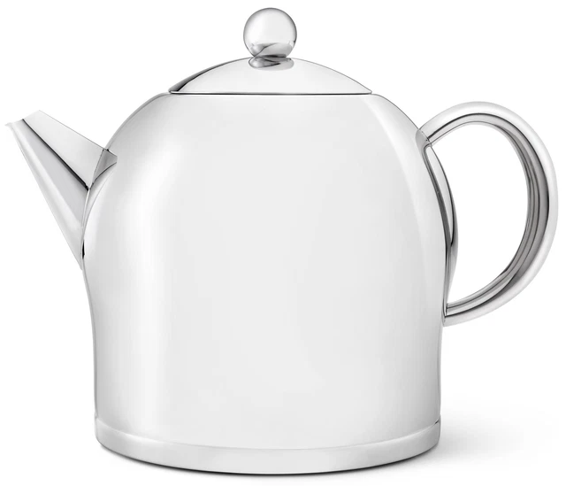 Bredemeijer große doppelwandige Edelstahl Teekanne 2.0 Liter