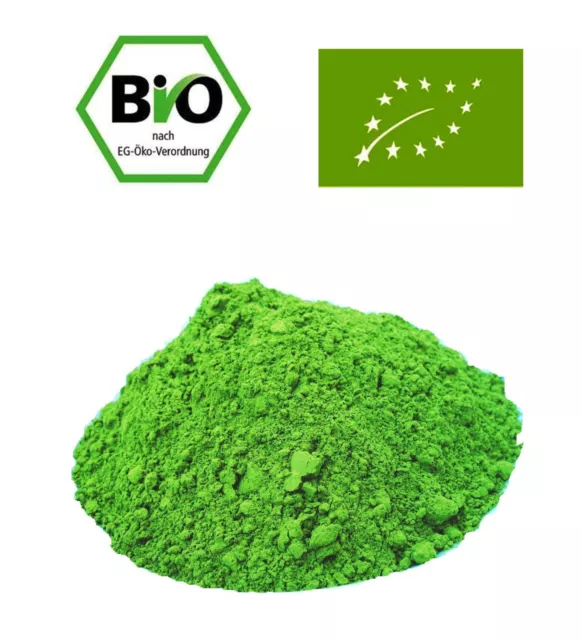 100 g Bio Moringa Blatt Pulver naturrein Rohkost Premium Qualität