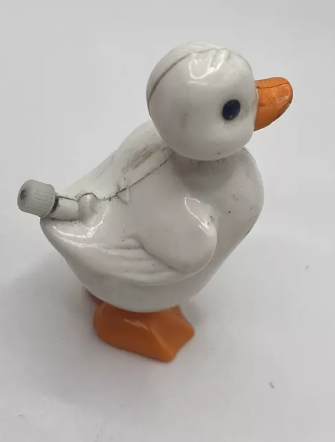 Tomy Pocket Pets Wind-Up Duck Working 1977 Vintage