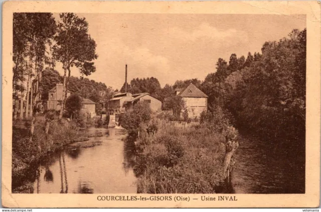 S13920 cpa 60 Courcelles les Gisors - Usine Inval