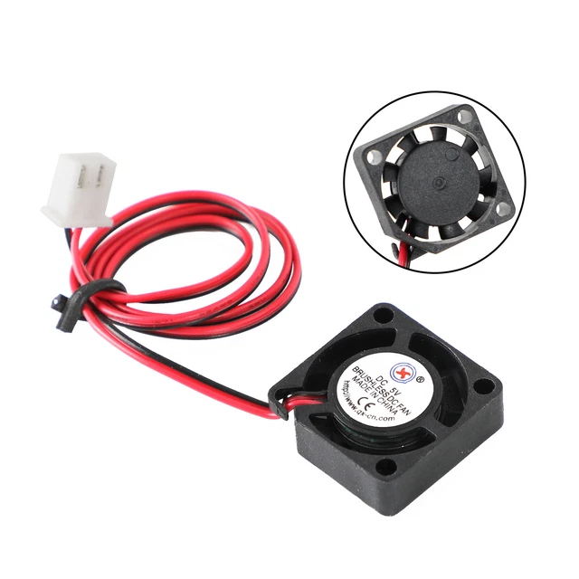 1x Brushless DC Cooling Blower Fan 5V 2006 20x20x6mm Sleeve 2 Pin Wire