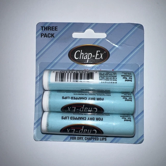 Medicated Chap-ex Lip Bomb Three New In Package