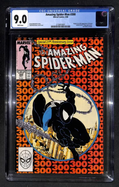 Amazing Spider-Man #300 - CGC 9.0 - Origin & 1st full app of Venom (XO) 20