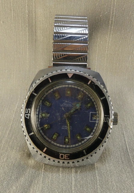 Montre Vintage Altitude Suisse - 18 Rubis Incabloc - Cadran Chiffres Arabes - Fonctionne - Occasion
