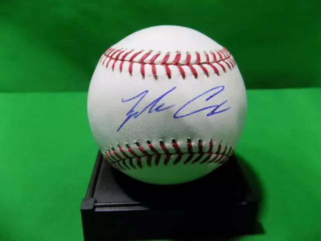 Zack Cox Signed Omlb Baseball St Louis Cardinals Razorbacks Autograph Coa