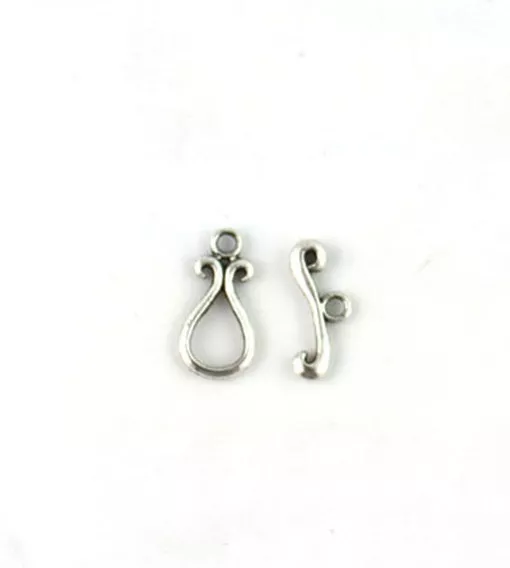 50SETS Tibetan silver Spiral Toggle Clasps FC13805