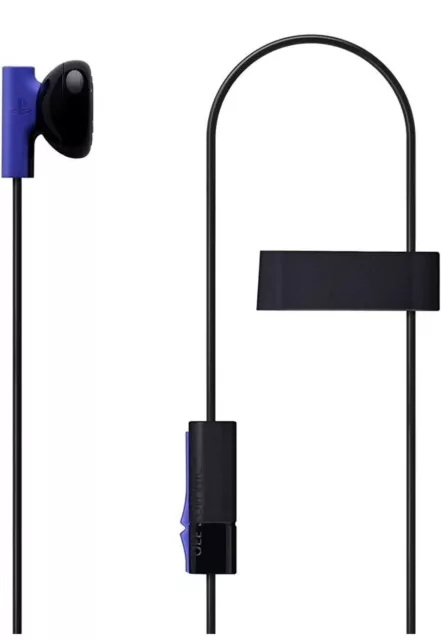Official Sony Playstation 4 Mono Chat Earbud with Microphone (OEM packaging)