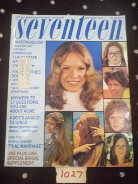 11/1984 SEVENTEEN magazine Anna Magnusson Martha Plimpton Princess Diana  RARE