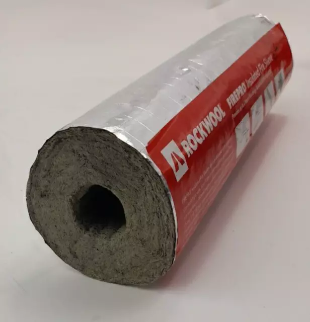 Pipe Insulation Fire Safety Sleeve Firepro Insulated 27mm Pipe Rockwool