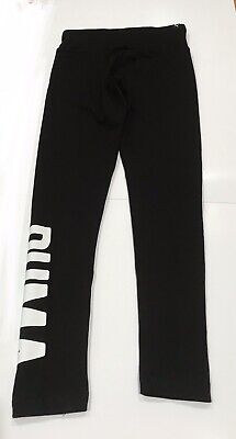PUMA Athletic Thin Leggings For Girls Black-White (size small) *COMFORTABLE*