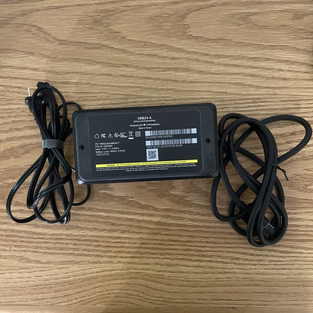 Xfinity Cable Modem Gateway Battery XBB24-A Li-ion 190WH 8.4VDC with Power Cord