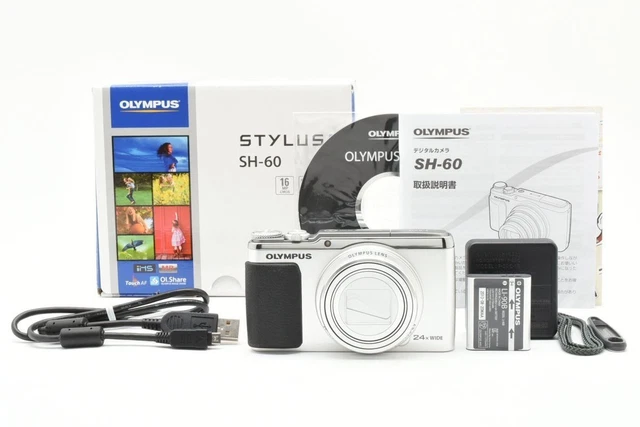OLYMPUS オリンパス SH SH-60 SILVER Olympus Stylus SH-60 Point & Shoot digital camera *Silver