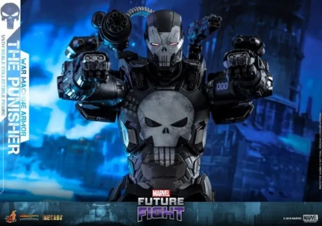 Ready Hot Toys VGM33D28 Marvel Future Fight 1/6 The Punisher War Machine Armor 9