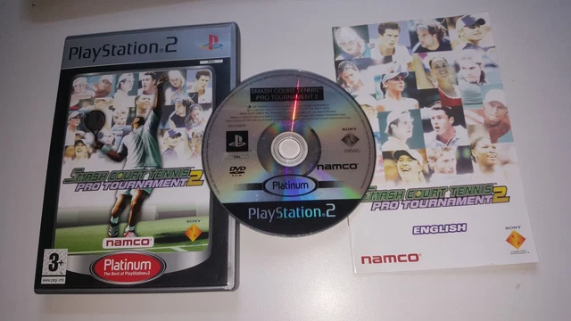 Sony Playstation 2 Classic Game SMASH COURT TENNIS PRO TOURNAMENT 2 PS2