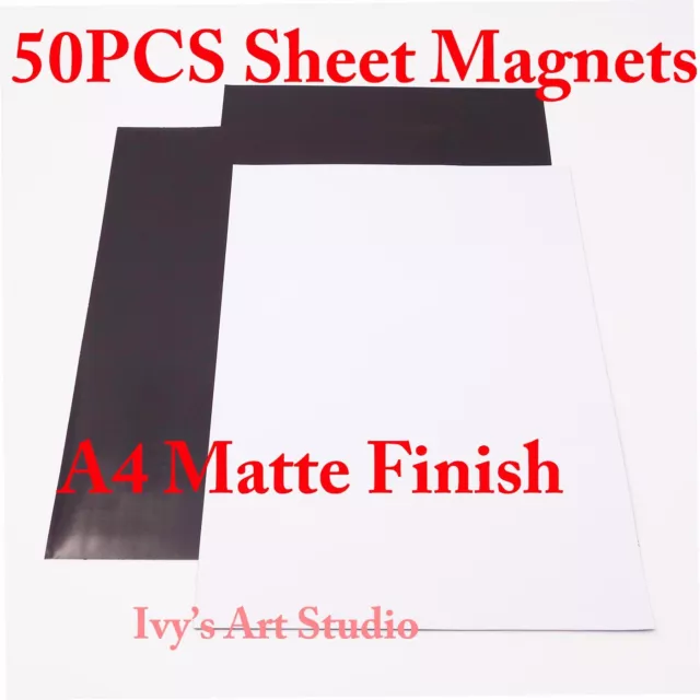 Strong Magnetic Sheets A4 (21x29.7cm) Magnet Paper Sticker 0.6mm