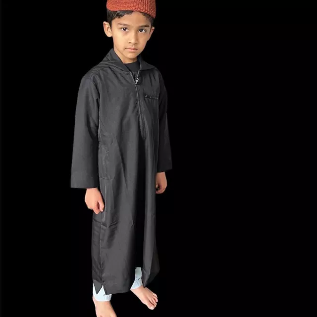 Felpa con cappuccio marocchina bambini/adolescenti/ragazzi - Thobes - abito - taglie: 34 (4 anni) - 50 (15 anni) 2