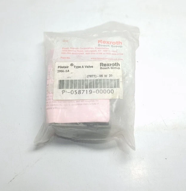 Rexroth P-058719-00000 Pilota Valvola Aria