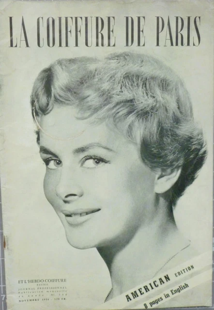 November 1956 - La Coiffure De Paris, Professional Journal - American Edition