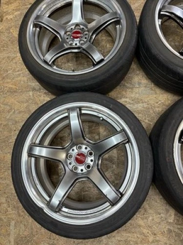 WORK EMOTION T5R 2P Wheels 18 inch 8.5J +38 PCD100 5H set of